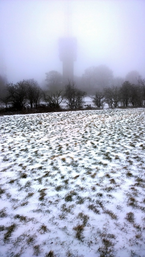 Snow-covered Rowley Hills (image © Mike Poulton)